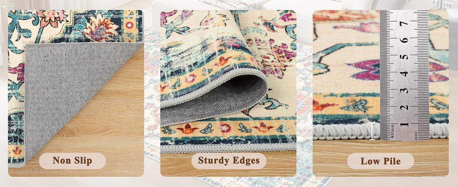 non slip 6x9 area rugs